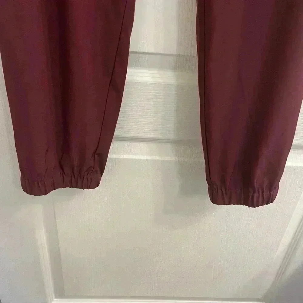 JOGGER PANTS (Burgundy) - Picture 4 of 11